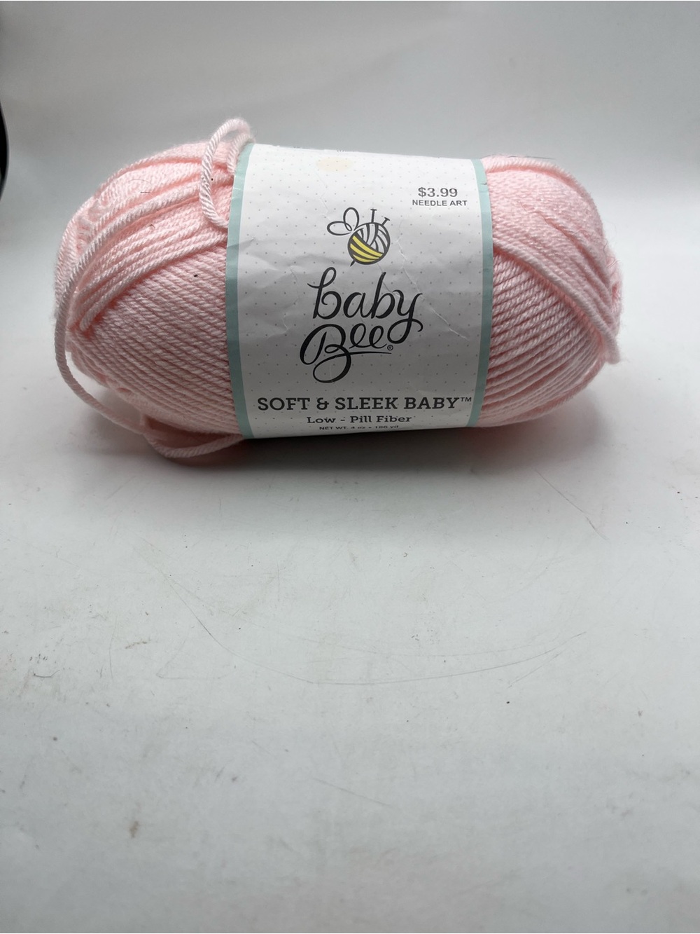 Baby Bee Soft & Sleek Baby Yarn - Pink A Boo